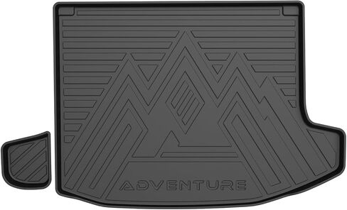 Mixsuper Liner Cargo Liner for Mitsubishi Outlander 2022-2024, Not for PHEV or Sport Models, Trunk Mat for Outlander Accessories Cargo Mat Rear Trunk Liner Black in Saudi Arabia