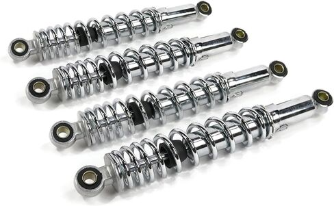 The ROP Shop (Set of 4) 12" Adjustable Shock Absorbers for Various Go Kart & Mini-Bike Models in Kuwait