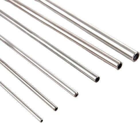 304 Stainless Steel Round Capillary Straight Tube 4x2mm 8x6mm 13x11mm 14x12mm 10x8mm 16x14mm18x16mm 250mm/500mm Long(250mm,OD 13 x ID 11mm 1pcs) in Saudi Arabia