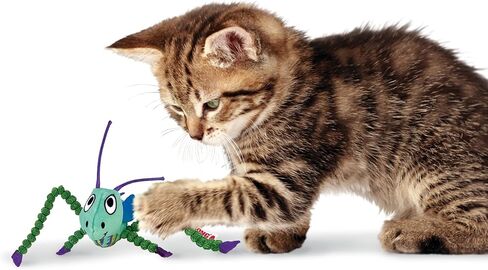 KONG Crackles Grasshopper Cat Toy with Catnip in Saudi Arabia