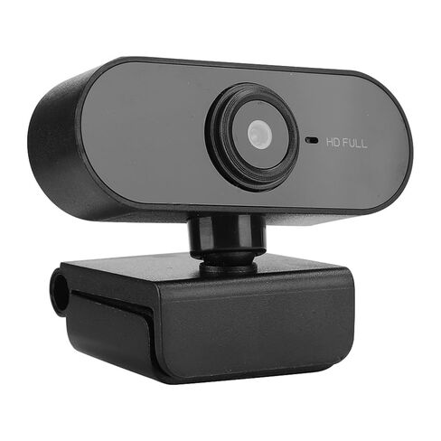 Ymiko 1080P HD Computer Webcam with Microphone USB Camera for Video Call Desktop Plug and Play Online Teaching Black (Black) in Saudi Arabia