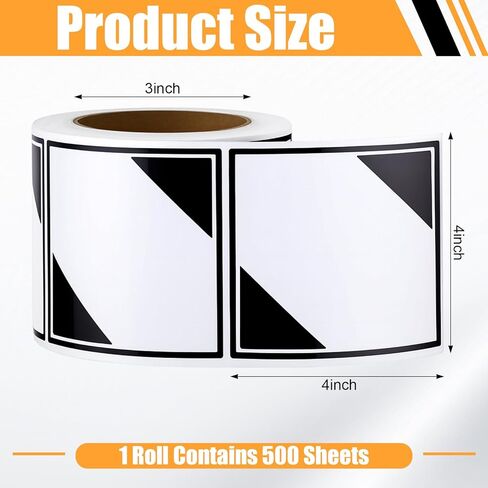 FunooFuno 500 Pcs Limited Quantity Exception Labels - 4 x 4 Inch Diamond Limited Quantity Stickers Labels for Shipping Dangerous Materials, Hazardous Goods, or Hazmat Packing in Kuwait