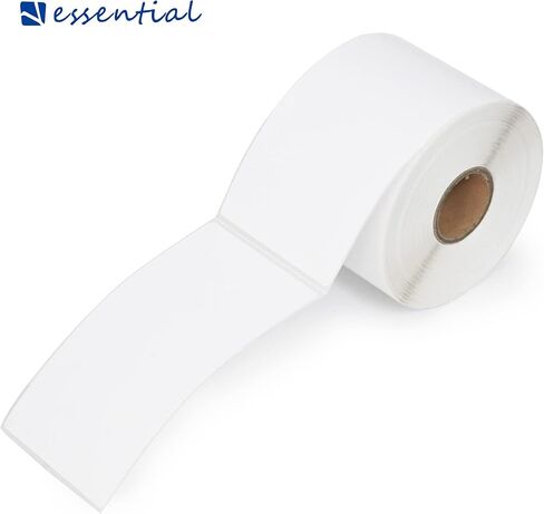 ESSENTIAL 2.25"x 4" Direct Thermal Barcode Labels, Shipping Labels, Compatible with Zebra & Rollo Label Printer, 350 Labels of Roll (12 Rolls 4200 Labels) in Saudi Arabia