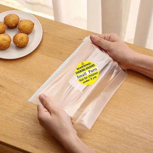 Choking Warning Labels,1.5 inch Warning Choking Hazard Small Parts Not for Children Under 3 Years Stickers Adhesive Labels for Packing Shipping(500 Pcs) in Saudi Arabia