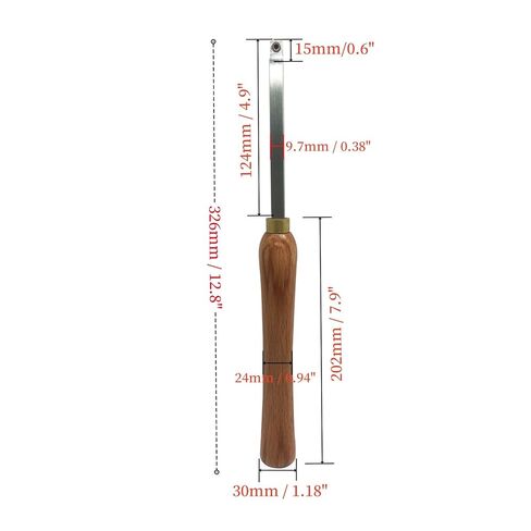 Woodturning Carbide Lathe Tools, 3 Rougher Detailer Finisher Carbide Lathe Tools in Saudi Arabia