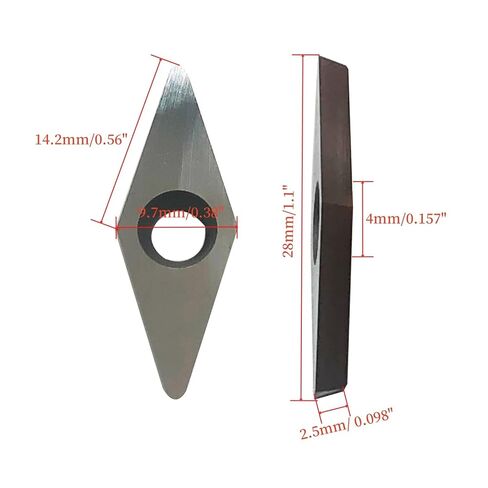 Woodturning Carbide Lathe Tools, 3 Rougher Detailer Finisher Carbide Lathe Tools in Saudi Arabia