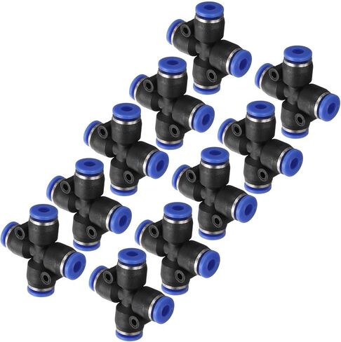 HARFINGTON 5PCS INLINE MANDOLD UNION FITTING 12 مم (15/32 ") in Saudi Arabia
