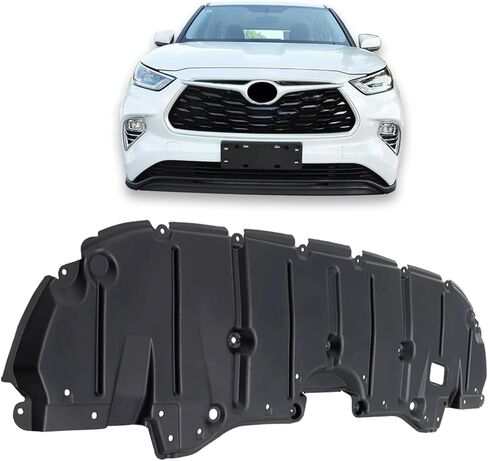 درع Splash Splash الأمامي متوافق مع 2013-2019 Hyundai Santa Fe XL استبدال OE#HY1228186/291102W800 in Kuwait