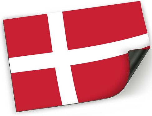 Magnet Me Up Denmark Danish Flag Magnet Magnet ، 4 × 6 بوصات ، ومغناطيس السيارات الشاق للسيارات ، وسيارات الدفع الرباعي للشاحنات ، والتمسك بأي سطح مغناطيسي ، وعنصر ثقافي ، وإظهار الفخر لبلدك ، المصنوع في الولايات المتحدة الأمريكية in Saudi Arabia