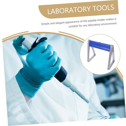 Homoyoyo Portable Pipette Stand Dual Sided Laboratory Pipette Storage Rack Lightweight Linear Holder for Efficient Sampling Display Fits Multiple Pipettes for Lab Environments in Saudi Arabia
