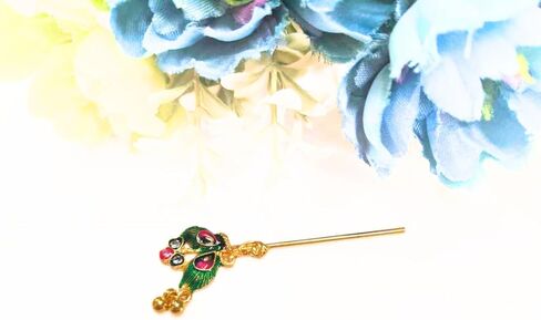 Laddu Gopal Flute,Morpankh Bal Gopal Flute,Lord Krishna Shringar flute,Temple Decoration in Saudi Arabia