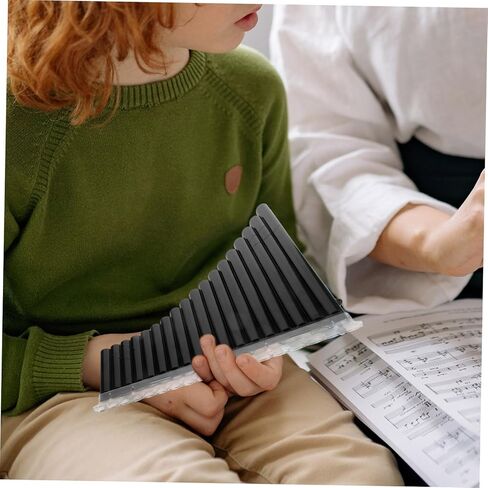 Holibanna Key Pan Flute 18 Pipe Musical Instrument for Beginners ABS Material Carrying Bag for Performance and Music Lovers in Saudi Arabia