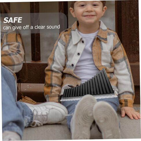 Holibanna Key Pan Flute 18 Pipe Musical Instrument for Beginners ABS Material Carrying Bag for Performance and Music Lovers in Saudi Arabia