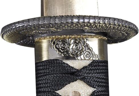 Handmade Sword - Aluminium Alloy Unsharpened Iaido Training Katana Sword, Handmade, Full Tang, Dragon Tsuba, Black Scabbard in Saudi Arabia