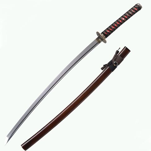 ttamankua Japanese Samurai Sword - Hand-Forged 1060 High Carbon Steel, Razor-Sharp Blade | Collector's Iaido Masterpiece for Martial Arts Training & Home Display in Saudi Arabia