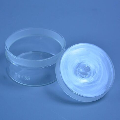 Hemobllo Weighing Bottles- Diverse Glass Weighing Bottles Lab, Specific in Low Form Tall Form Specific Gravity Bottle Laboratory Supplies (4PCS) in Saudi Arabia