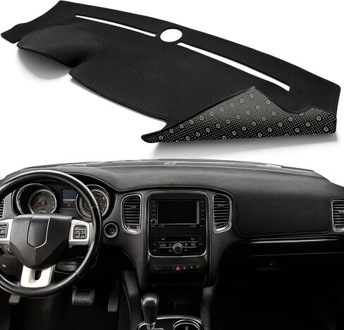 Dash Cover Mat Fit for Toyota Camry 2018 2019 2020 2021 2022 2023 with HUD Dashboard Cover All-Black Dash Mat with Anti-Slip Silicone Granules Pad Accessories in Saudi Arabia