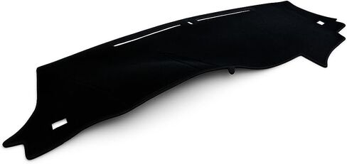 Dash Cover Mat Fit for Toyota Camry 2018 2019 2020 2021 2022 2023 with HUD Dashboard Cover All-Black Dash Mat with Anti-Slip Silicone Granules Pad Accessories in Saudi Arabia