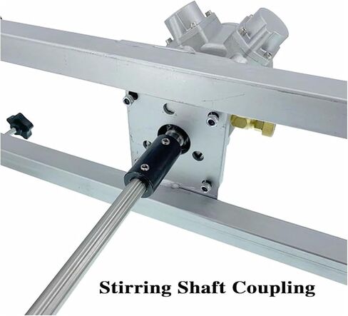 DUHTFCY Air Agitator for IBC Tank, 250 Gallons 3/4HP Pneumatic Mixer, Foldable Propeller, with Support Hanger, 2600RPM Paint Stirring Machine in Saudi Arabia