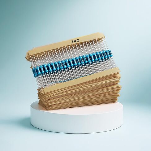 600PCS Single-Board-Computers Resistor Kit 1/4W - 30 Values 10Ω-1MΩ ±1% Metal Film, Resistors Assortment Kit in Saudi Arabia