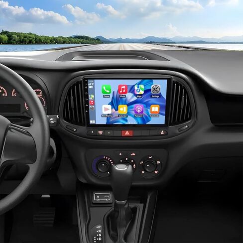9 بوصة سيارات راديو ستيريو ل Dodge Ram Pro Master City 2015 2015 2017 2018 2019 2020 2021 Android 14 Double Din Touchscreen Carplay Android Auto GPS Navi WiFi Bluetooth SWC Camera ، 4+64g in Kuwait