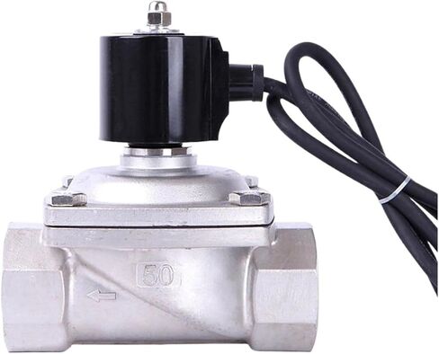 2 "الفولاذ المقاوم للصدأ صمام الملف اللولبي مغلق عادة تحت الماء IP68 مقاوم للماء صمام الملف اللولبي ثنائي الاتجاه (G_110VAC) in Kuwait