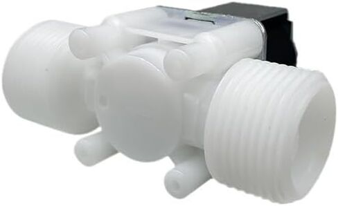 3/4" Plastic Solenoid Valve 12V 24V 220V Magnetic Water Control Pneumatic Pressure Controller Switch Normally Closed Open N/C(220V_NORMALLY CLOSED) in Saudi Arabia