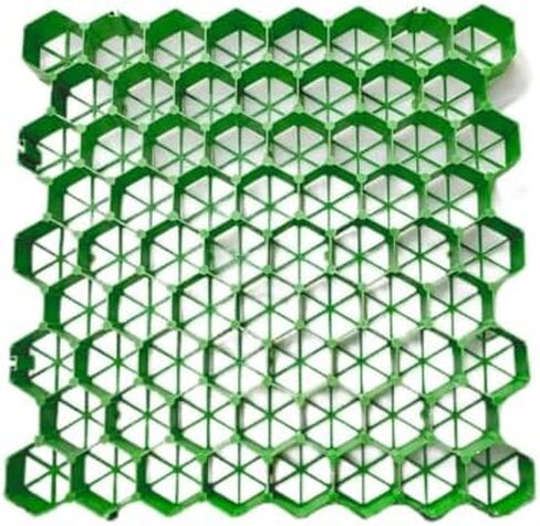 شبكات تثبيت الحصى لألواح الرصف والأرصفة الخرسانية وشبكات العشب - تقوية الأرض للممرات والباحات (5 سم، 20 قطعة) - حلول متينة وصديقة للبيئة in Kuwait