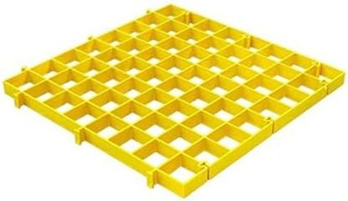 شبكة عشب شديدة التحمل - 12 قطعة من شبكة أرضية الحصى للعشب العشبي ومواقف السيارات وحصيرة الصرف الصحي وواقي الحصى وسمك 25 مم - حل متين لمسار العشب in Kuwait