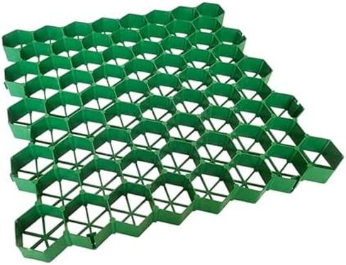 Sturdy Paving Gravel Grid for Driveway & Lawn, 4-Piece Outdoor Sidewalk Pavers, Ideal for Garden Landscaping & Parking Lots, 7cm High Durable Grids in Kuwait