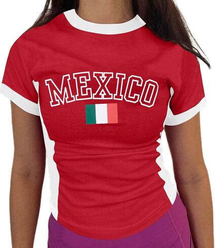 قميص بورتوريكو للنساء القمصان البورتوريكان بوريكوا tshirt رسومات مطبوعة محصول الأعلى الصيفية غير الرسمية المحملات الصيفية in Kuwait