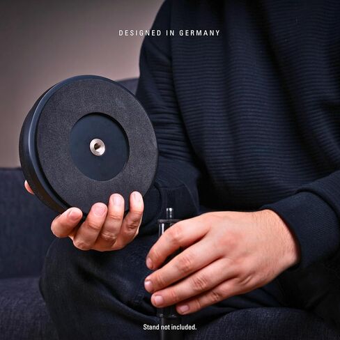 6" Marshmallow Drum Practice Pad for Ultra-Quiet Sticking, Medium Rebound and Mountable on Cymbal Stands in Saudi Arabia