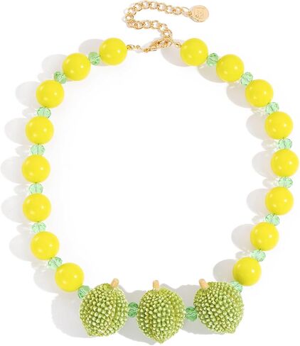Firstmeet Handmade Chunky Natural Wood Vegetable Bead Bracelet Costume Hip Hop Jewelry for Women in Saudi Arabia