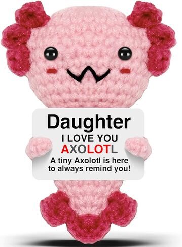 Sloth Gifts, Emotional Support Crochet Handmade Little Reminders Mental Health Gifts for Teen Women Men Friends Sisters Besties Funny Home Office Desk Decor in Kuwait