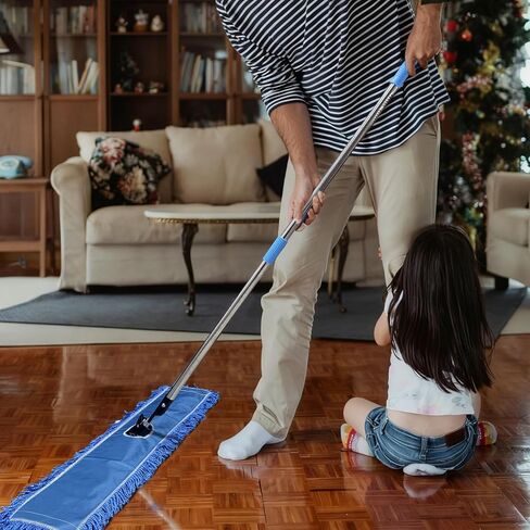 3 Pack 36 Inch Dust Mop Replacement Head Washable Medium Microfiber Mop Head for Commercial and Residential Use in Saudi Arabia