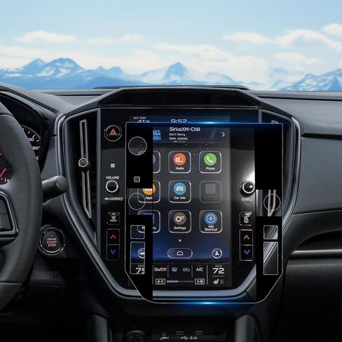 12" Car Screen Protector for 2019-2024 Dodge Ram 1500 2500 3500 TRX Rebel Laramie Limited Uconnect Accessories Trucks Pickup GPS Navigation Touchscreen 9H Hardness Tempered Glass - HD Clear in Kuwait