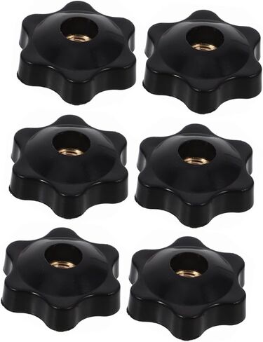 Angoily 6pcs Adjustable Plastic Grip Knob for Door Knobs Through Thumb Handle Nuts Versatile Durable Tool for Home Repairs and Mechanical Equipment in Saudi Arabia