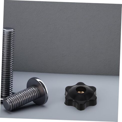 Angoily 6pcs Adjustable Plastic Grip Knob for Door Knobs Through Thumb Handle Nuts Versatile Durable Tool for Home Repairs and Mechanical Equipment in Saudi Arabia