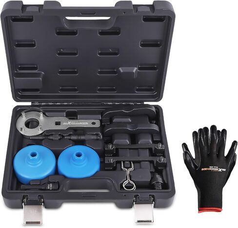 مجموعة أدوات توقيت محرك MaxPeedingRods لـ VW لـ Audi 2.0 ، 2.4 ، 2.8 ، 3.0T ، 3.2 ، 4.2 ، 5.2 محرك A4 A6L A8 Q5 Q7 R8 ، T40133 T40070 303212 MANTENSER MOOTER TENSKER SET ، 16 PCS in Kuwait