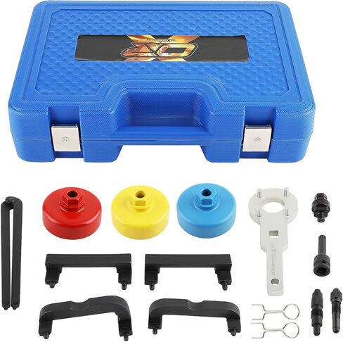مجموعة أدوات توقيت محرك MaxPeedingRods لـ VW لـ Audi 2.0 ، 2.4 ، 2.8 ، 3.0T ، 3.2 ، 4.2 ، 5.2 محرك A4 A6L A8 Q5 Q7 R8 ، T40133 T40070 303212 MANTENSER MOOTER TENSKER SET ، 16 PCS in Kuwait