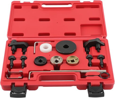 مجموعة أدوات توقيت محرك MaxPeedingRods لـ VW لـ Audi 2.0 ، 2.4 ، 2.8 ، 3.0T ، 3.2 ، 4.2 ، 5.2 محرك A4 A6L A8 Q5 Q7 R8 ، T40133 T40070 303212 MANTENSER MOOTER TENSKER SET ، 16 PCS in Kuwait
