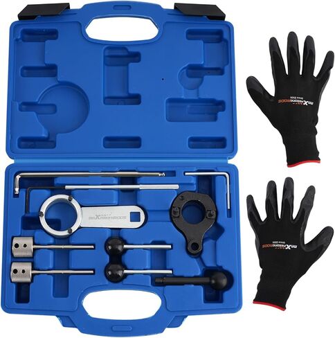 مجموعة أدوات توقيت محرك MaxPeedingRods لـ VW لـ Audi 2.0 ، 2.4 ، 2.8 ، 3.0T ، 3.2 ، 4.2 ، 5.2 محرك A4 A6L A8 Q5 Q7 R8 ، T40133 T40070 303212 MANTENSER MOOTER TENSKER SET ، 16 PCS in Kuwait