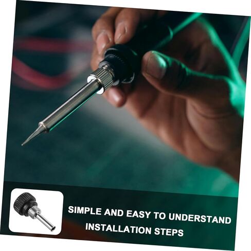 Holibanna مقاومة درجات الحرارة العالية لحام الحديد مقبض كم مجموعة 3 قطع الملحقات لمحطة لحام in Kuwait