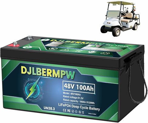 12V 100ah LifePo4 Lithium Battery ، بطارية الدورة العميقة مع 100A BMS ، MAX 1280W Energy ، ما يصل إلى 15000 دورة وعمر 10 سنوات للربع البحري ، البحرية ، الطاقة الشمسية ، محرك التصيد ، التخييم ، خارج الشوطية in Kuwait