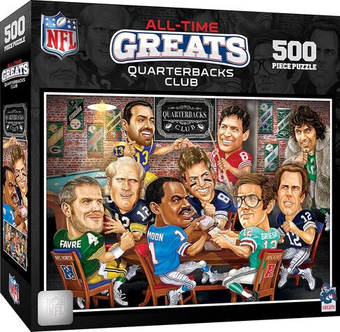 روائع 500 قطعة رياضية بانوراما للبالغين - NFL Miami Dolphins All -Time - 15x21 in Kuwait