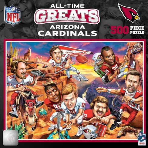 روائع 500 قطعة رياضية بانوراما للبالغين - NFL Miami Dolphins All -Time - 15x21 in Kuwait