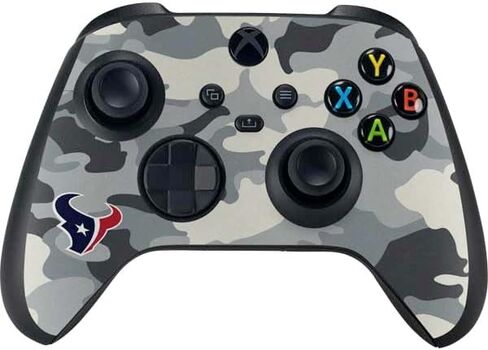 Skinit Decal Gaming Skin Compatible with Xbox Series X Controller - Officially Licensed NFL Houston Texans Design in Saudi Arabia
