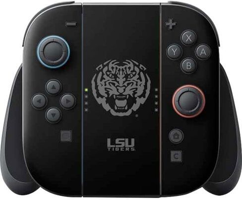 ملصق Skinit المخصص للألعاب متوافق مع وحدة تحكم Nintendo Switch 2 (2025) Joy-Con - تصميم LSU Tigers Mascot المرخص رسميًا in Kuwait