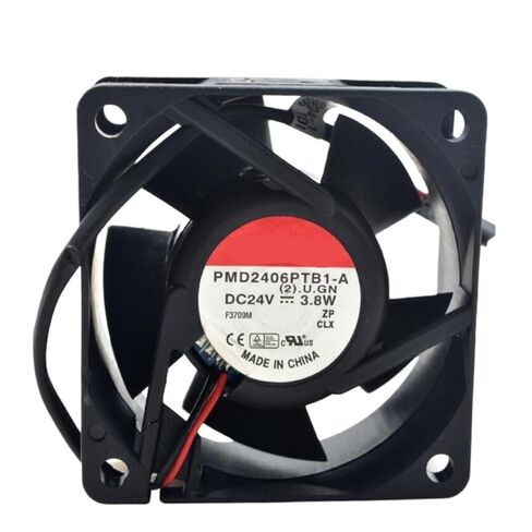 PMD2406PTB1-A 24 فولت 3.8 وات 6 سم 60 * 25 2 سلك مروحة عاكسة in Kuwait