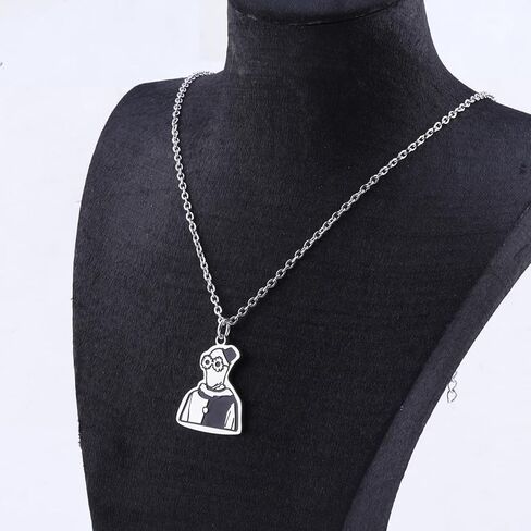 Gzrlyf Clownn Sunflower Necklace Horror Movie Terifer Fans Gift Sunflower Glasses Clownn Jewelry in Saudi Arabia